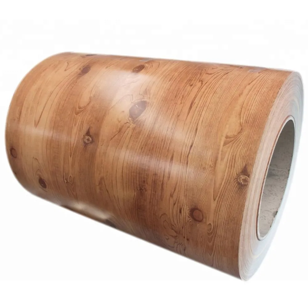 Chinese supplier of wood grain prepainted galvanized ppgi steel sheet in coils for sale